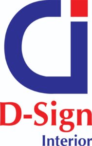 logo of Design interior SPC in Blue and red color